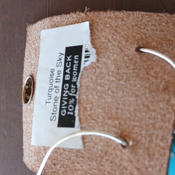 Women's Scout curated Wears pierced turquoise earrings new in package. - Picture 2 of 2